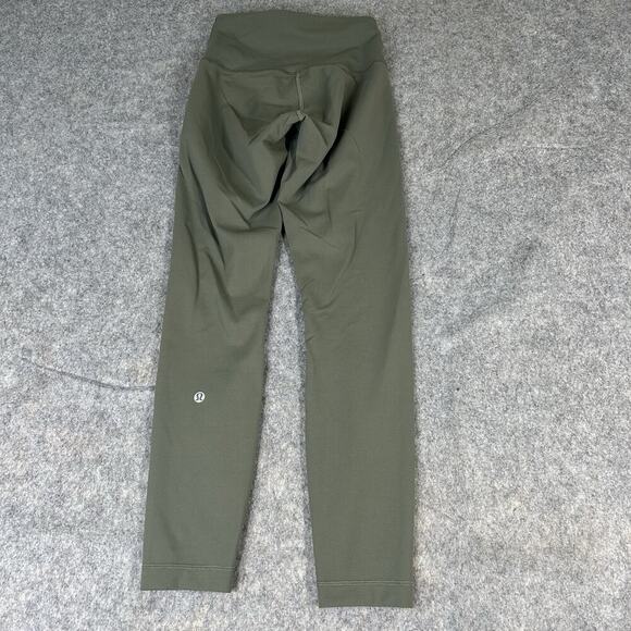 Lululemon Align Leggings Womens 4 High Rise 25” Green Athleisure - Picture 8 of 9
